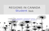 REGIONS IN CANADA Student  Task