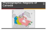 Physiographic Regions of Canada