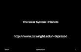 The Solar System : Planets