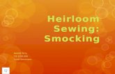 Heirloom Sewing: Smocking