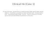 Clinical  Hx  (Case 1)