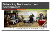 7.2 -  Nationalism at Center Stage