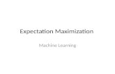 Expectation Maximization