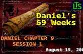 Daniel Chapter 9 Session  1