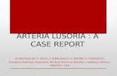 ARTERIA LUSORIA : A CASE REPORT
