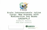 Ecole Internationale  Joliot Curie: New Avenues with Radioactive Ion Beams Lecture 2