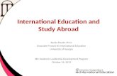 International Education and Study Abroad