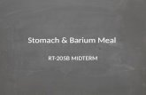 Stomach & Barium Meal