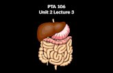 PTA 106 Unit 2 Lecture  3
