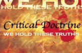 Series: Critical Doctrine