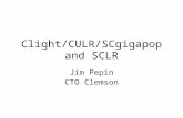 Clight/CULR/SCgigapop  and SCLR