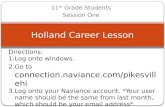 Holland Career Lesson