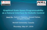 Graphical State-Space Programmability as a Natural Interface for Robotic Control