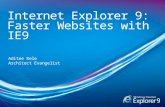 Internet Explorer 9:  Faster Websites with IE9