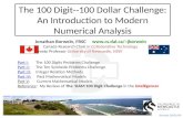 The  100 Digit--100  Dollar Challenge: An Introduction to Modern Numerical Analysis