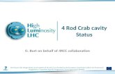 4 Rod Crab cavity Status