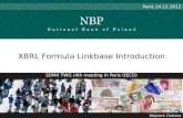 XBRL Formula  Linkbase  Introduction