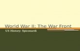 World War II: The War Front