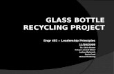 Glass Bottle Recycling Project