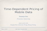 Time-Dependent Pricing of Mobile Data