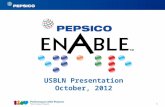 USBLN Presentation October, 2012