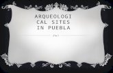 Arqueological sites in Puebla