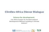 ClimDev -Africa Dinner Dialogue