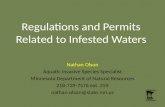 Regulations and Permits  Related to Infested Waters