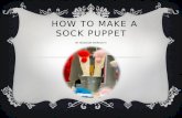 How  to make a sock puppet