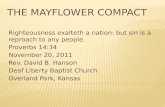 The Mayflower  Compact
