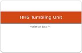 HHS Tumbling Unit