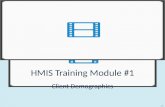 HMIS Training Module #1