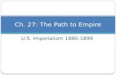 Ch. 27: The Path to Empire
