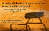 Creating  Global Connections  within an  Educational Environment