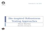Bio-inspired Robustness Testing Approaches