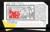 Essential Question: What power do words have over individuals and societies?