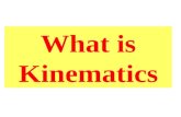 What is Kinematics