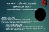 How does child maltreatment  prevention work?