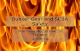 Bunker Gear and SCBA Safety