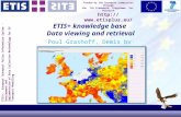 ETIS+ knowledge base  Data viewing and retrieval