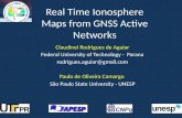 Real Time Ionosphere Maps from GNSS Active Networks