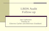 LBDS Audit Follow-up