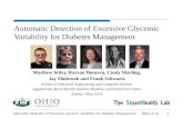 Automatic Detection of Excessive  Glycemic  Variability for Diabetes Management