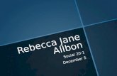 Rebecca Jane  Allbon