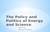 The Policy and Politics of Energy and Science