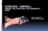 Wireless control: Sending  and receiving electromagnetic waves