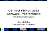 US First Kickoff  2012 Software Programming