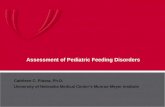 Assessment of Pediatric Feeding Disorders