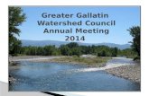 Greater Gallatin  Watershed Council Annual Meeting 2014