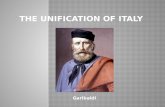 The Unification of  Italy